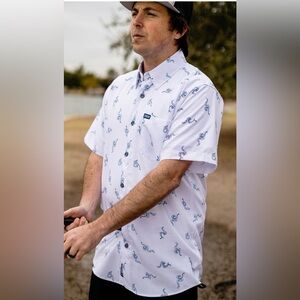 Dixxon Flannel Co. "Baiter – Master Party" Short Sleeve Button-Up Shirt